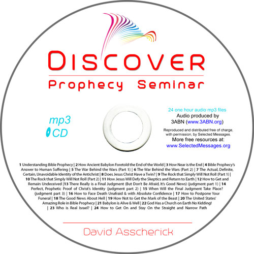 DISCOVER Prophecy Seminar | mp3 CD image